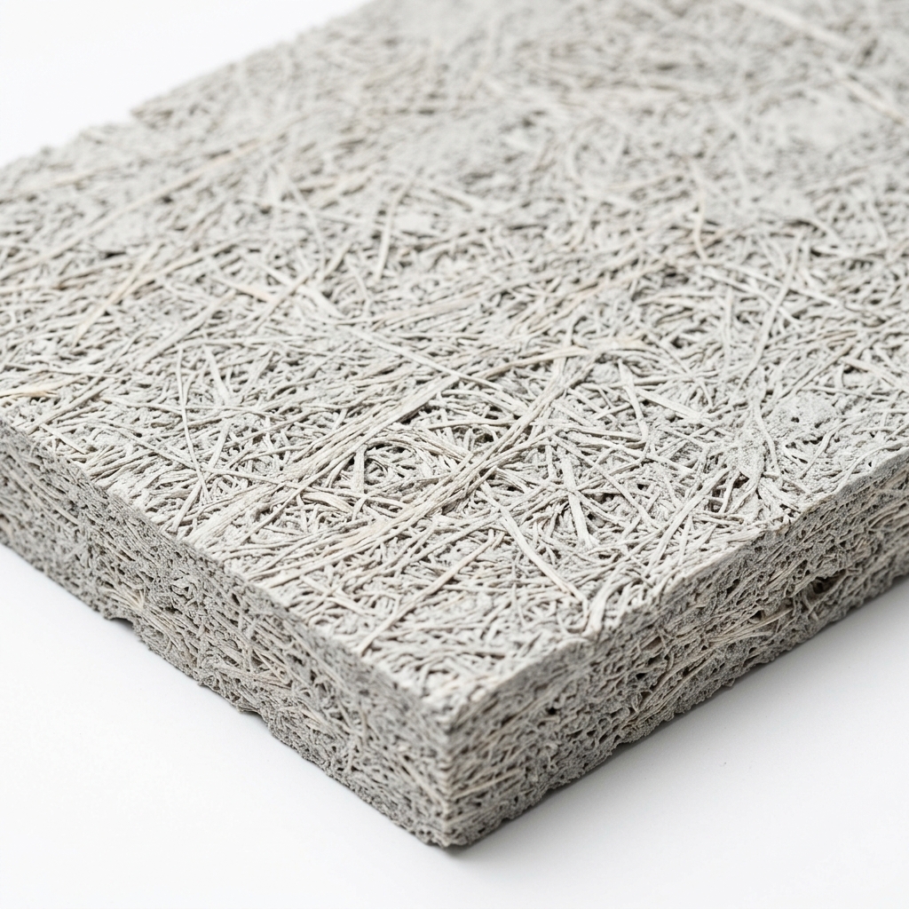 Wood Wool Acoustic Tile – Plain Finish